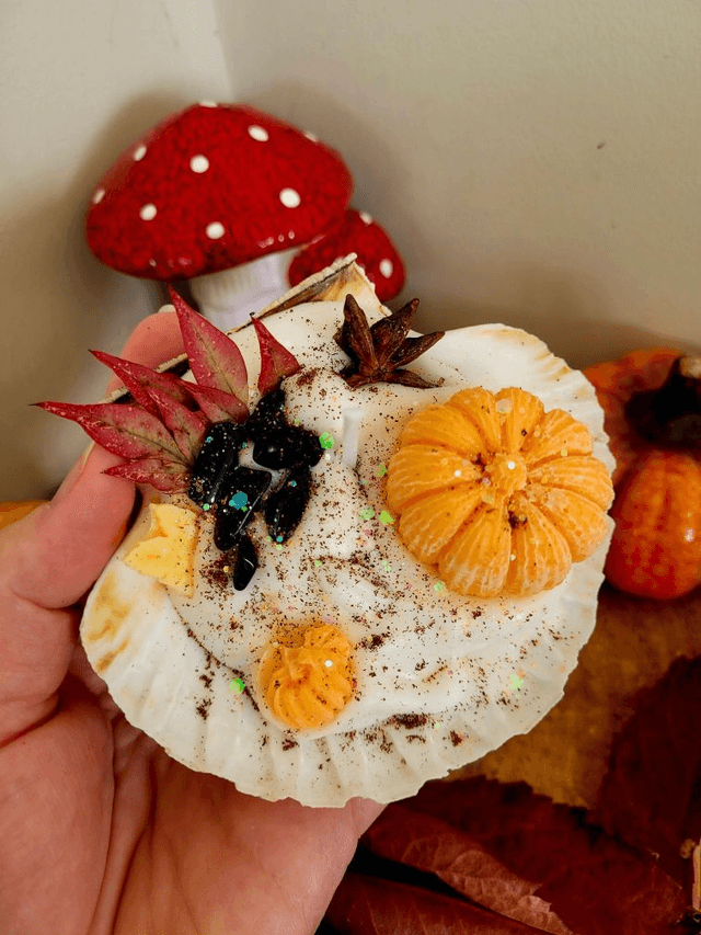 La bougie Coquille St jacques