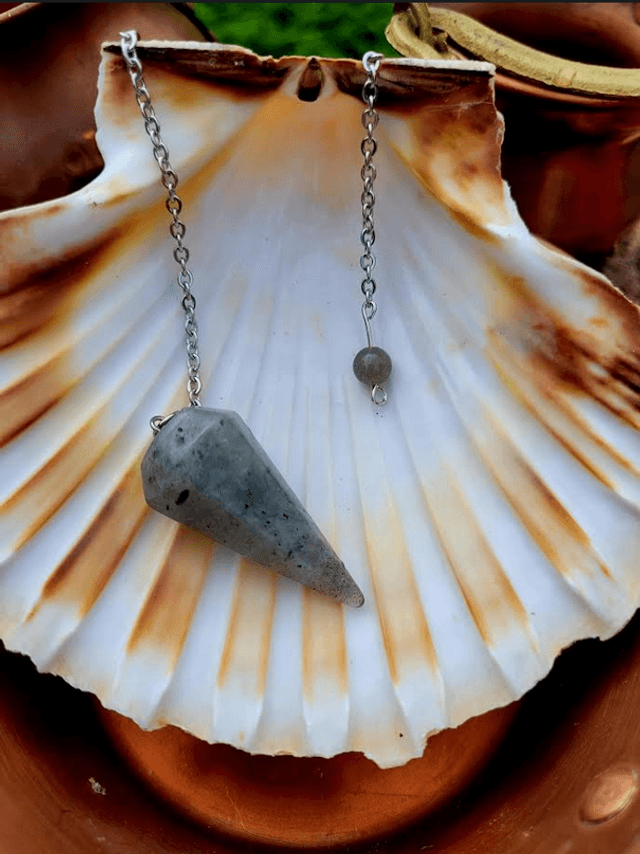 Pendule en pointe - Labradorite 3.5cm (à l'unité)