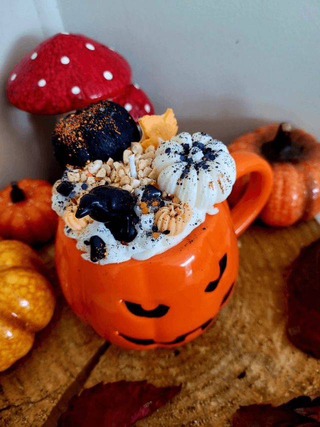 Mug bougie Citrouille