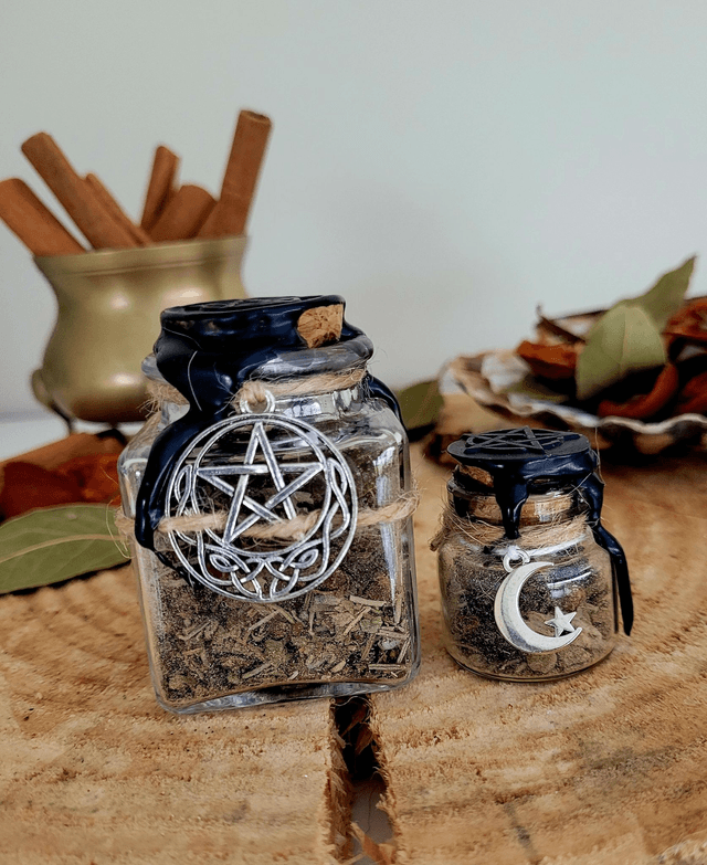 Spell jars (duo : 10ml + 50ml) Protection