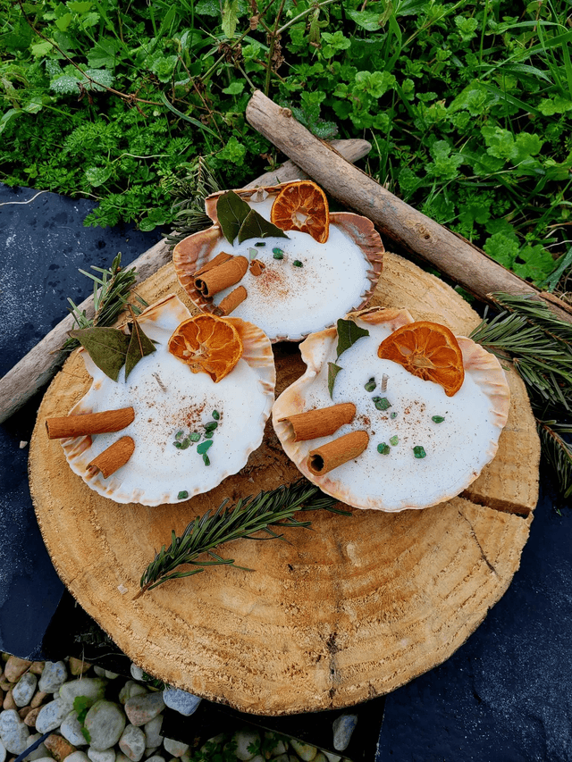 Bougie Coquille Saint-Jacques Abondance